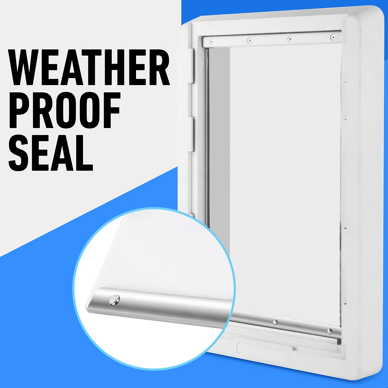 Evergreen Dog Door Replacement Flap model compatibility ensures seamless fit with Ruff Weather DSRWXL.