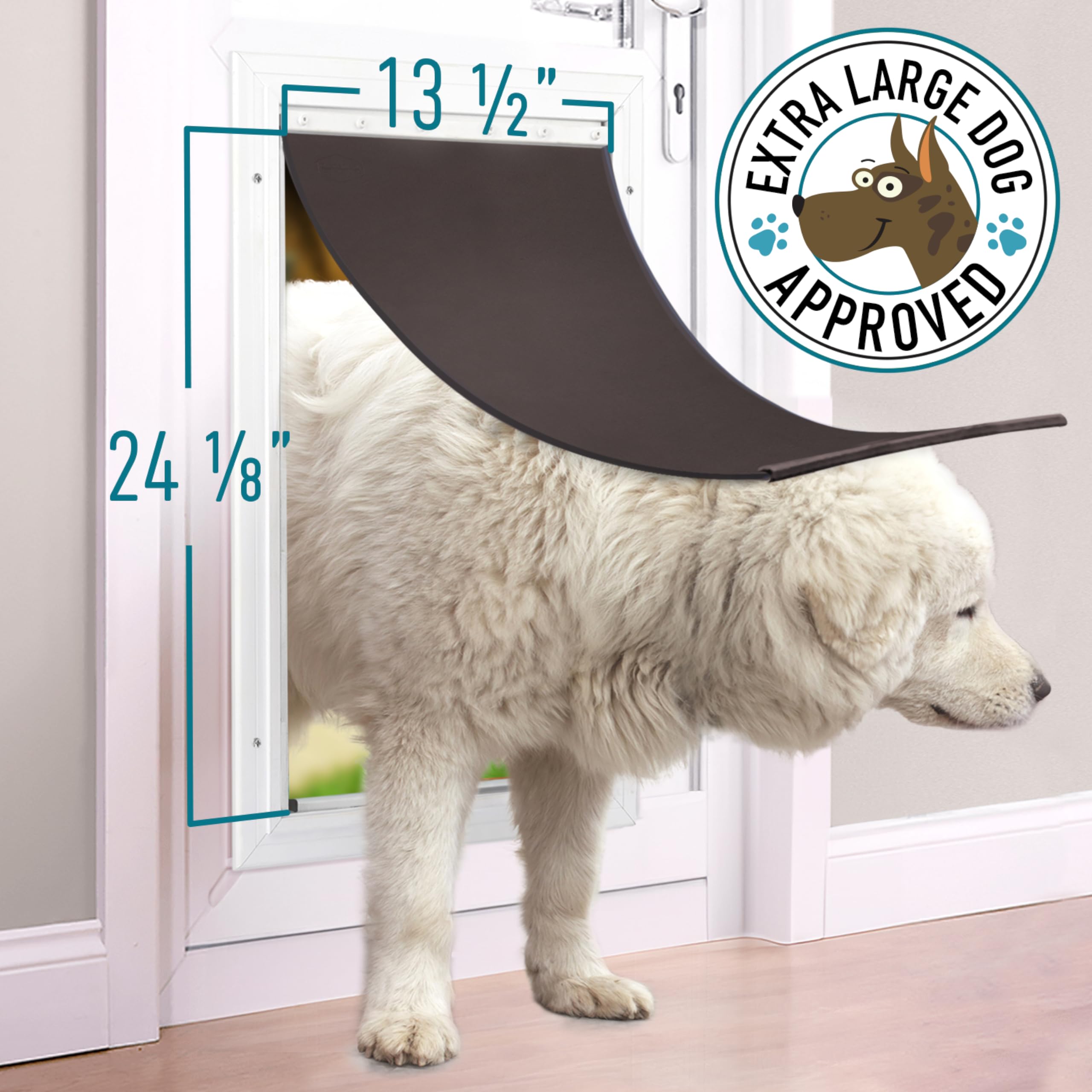 Evergreen Pet Supplies magnetic bottom close-up showing secure weather sealing