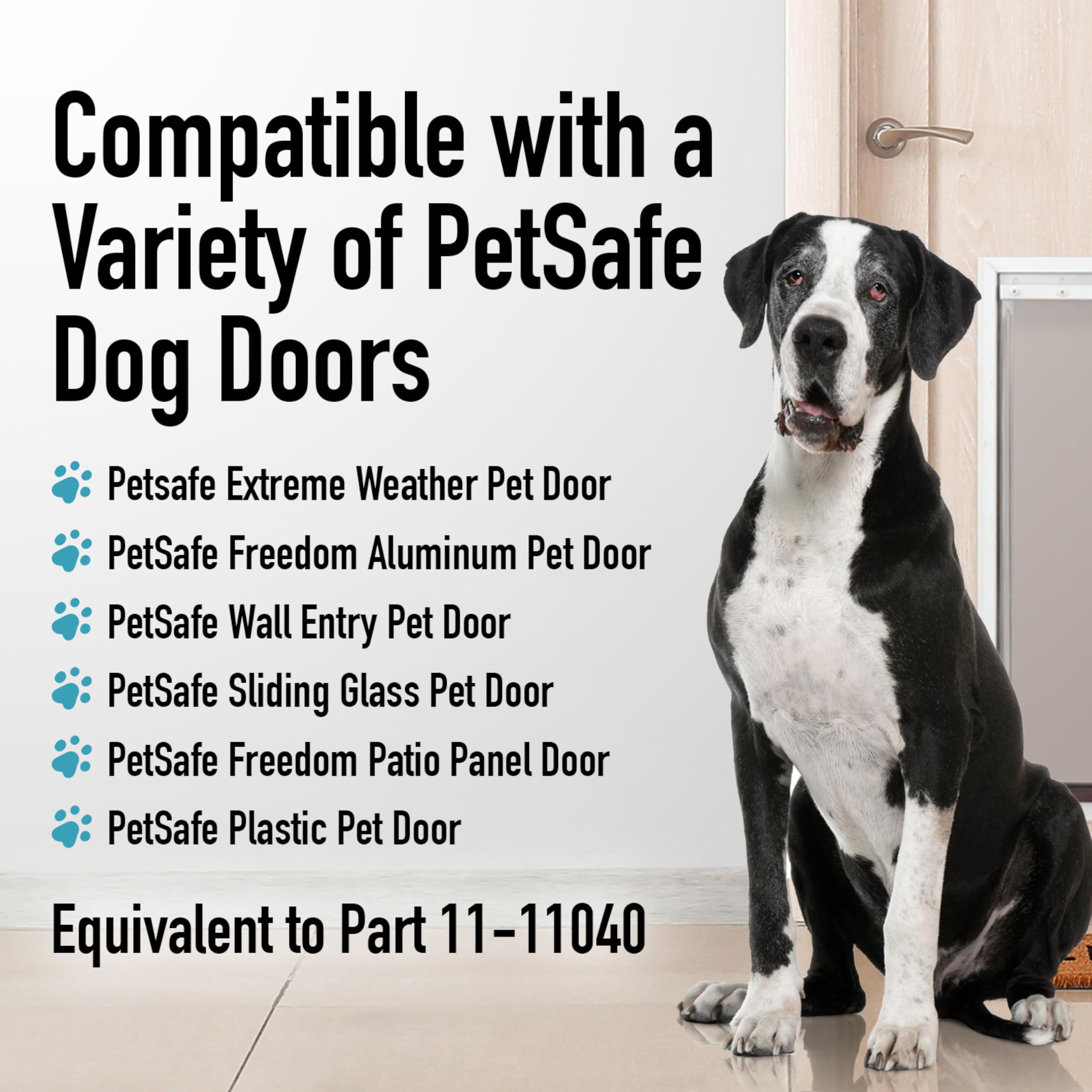 Evergreen Pet Supplies PAC-11-11040 compatibility close-up highlights dependable door fit
