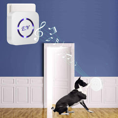 EverNary receiver plugged into outlet for reliable home alerts.