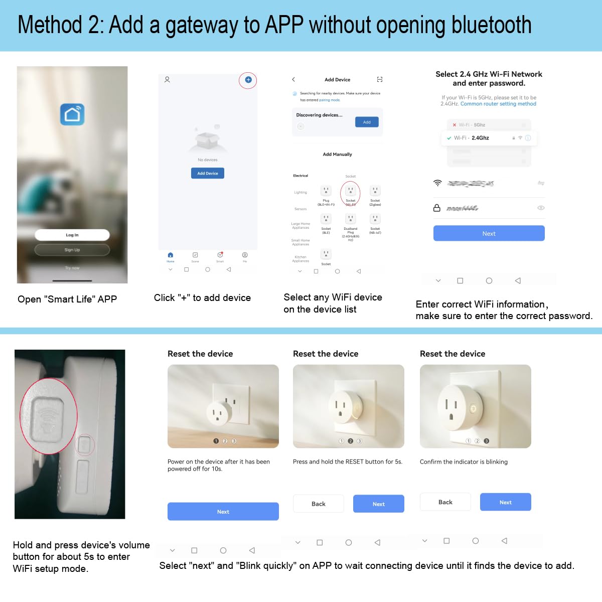 EverNary WiFi Smart Dog Door Bell package contents including hub and adhesive strips.