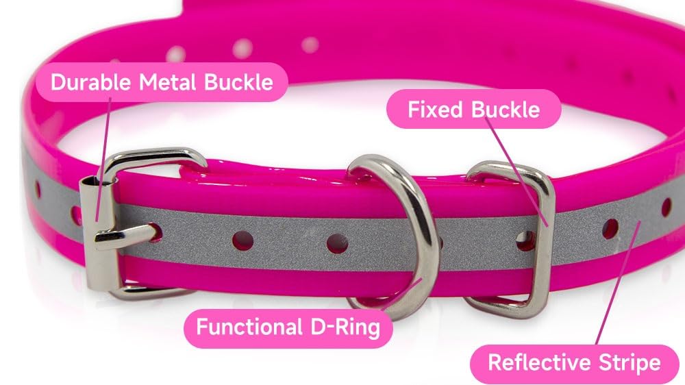 EveryPet universal waterproof TPU band—weatherproof for outdoor training and wet walks.