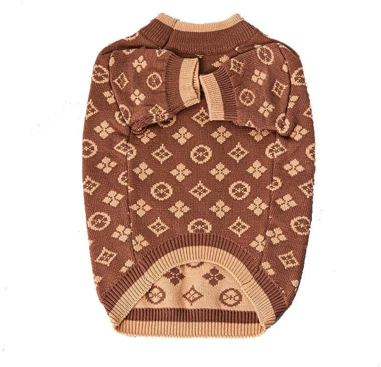 Everything Chic luxury dog sweater back view shows versatile design for small breeds