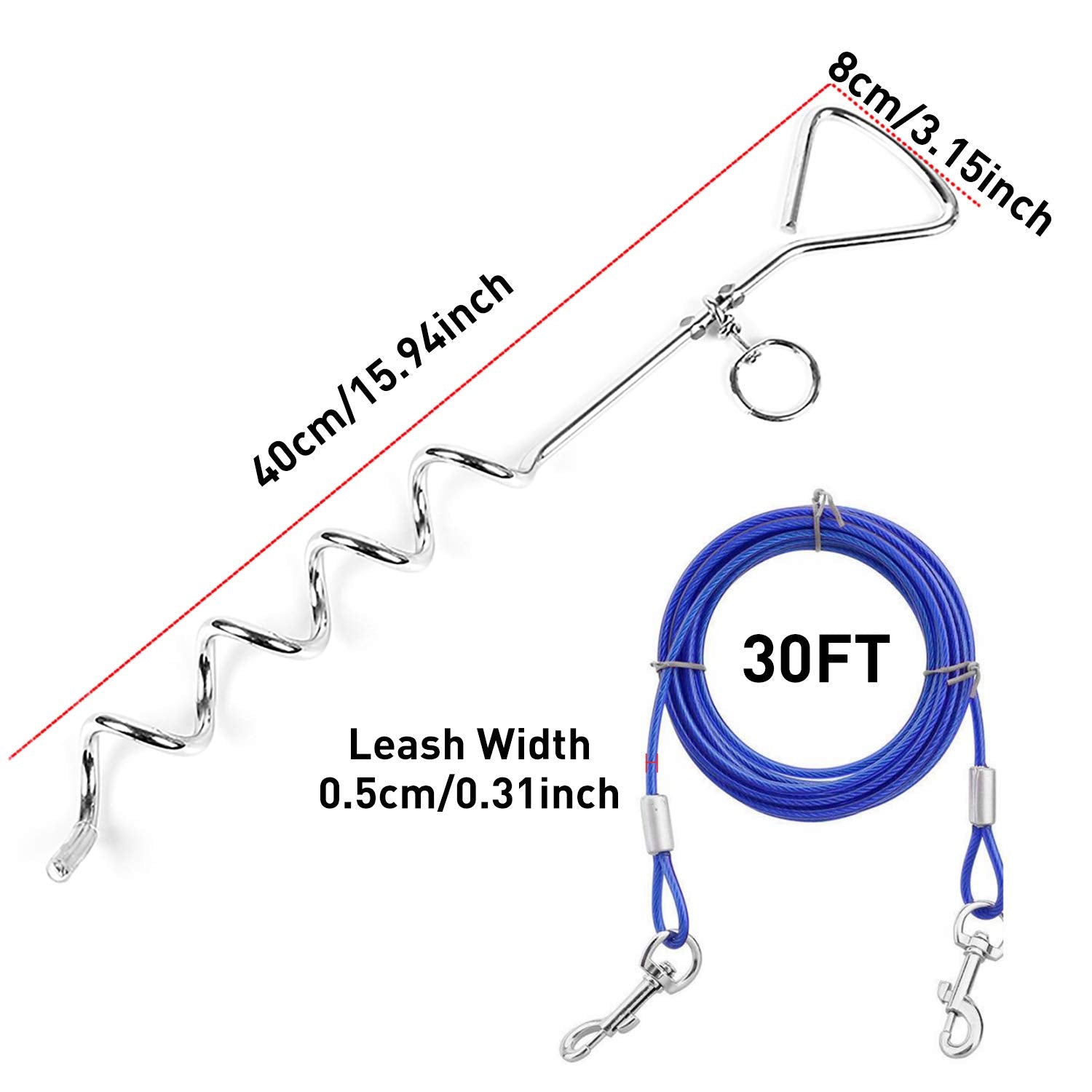 Evilplan swivel ring clamp prevents tangling and adds durability.
