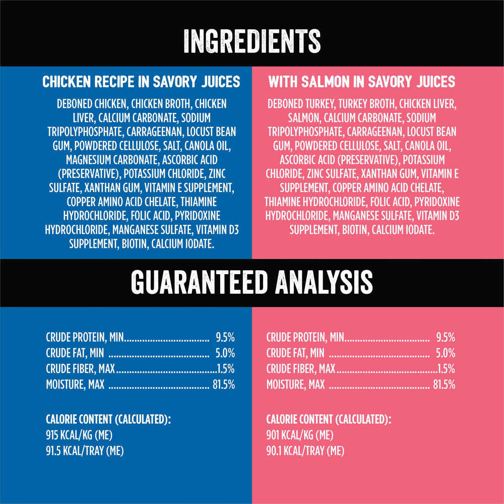 Evolve Classic Crafted Meals salmon closeup shows pink chunks and appetizing texture.