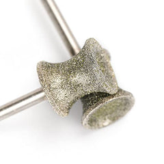 Evrblock diamond dog nail grinder bits closeup highlights durable diamond grit.