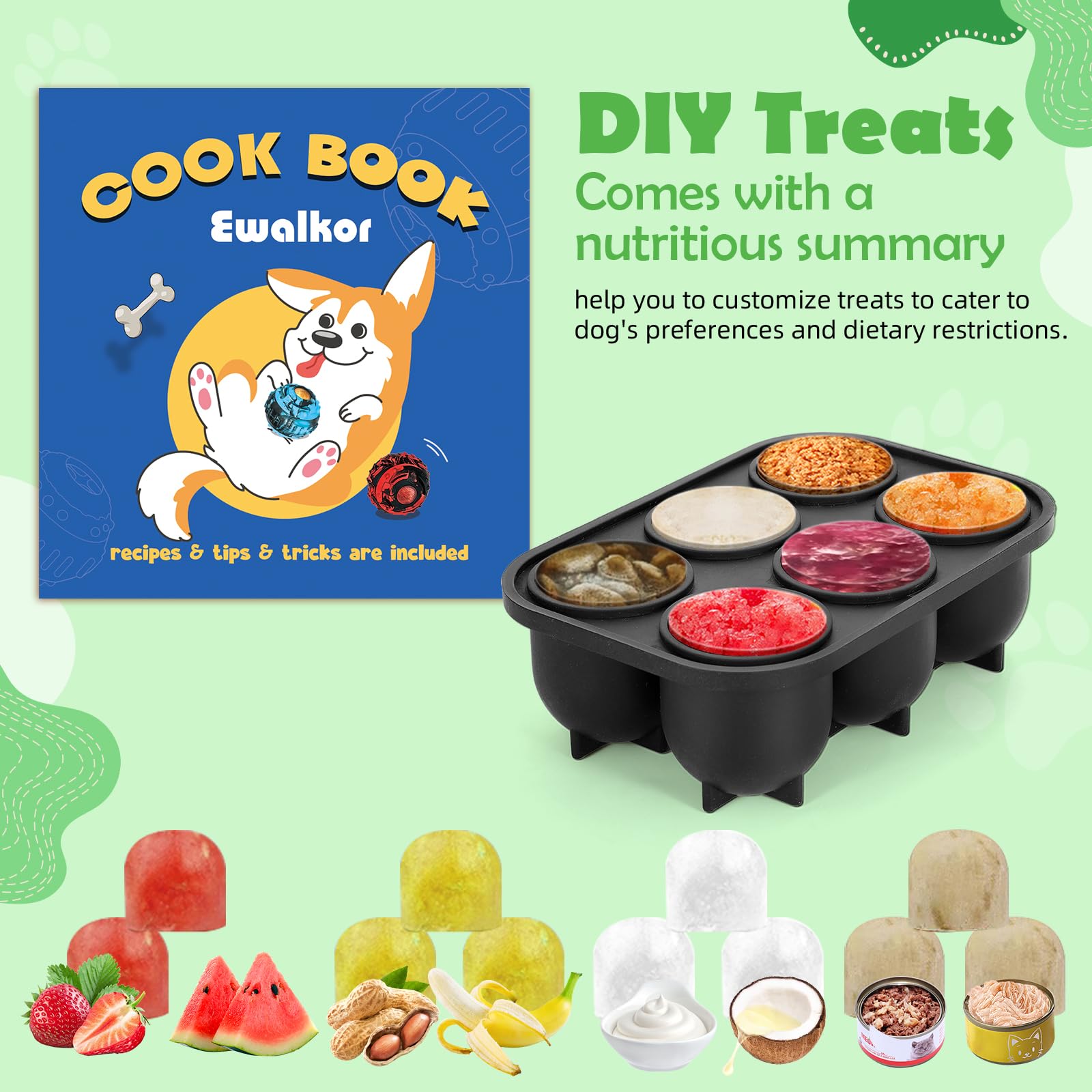 Ewalkor dishwasher-safe cleanup makes post-play simple