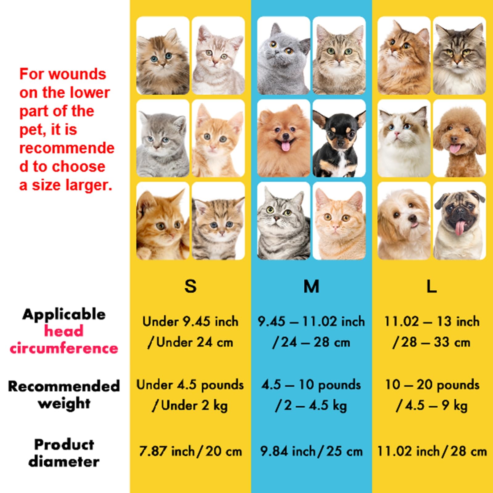 EWES Cat Cone Collar Adjustable Buckle feature demonstrates secure stay-put fit