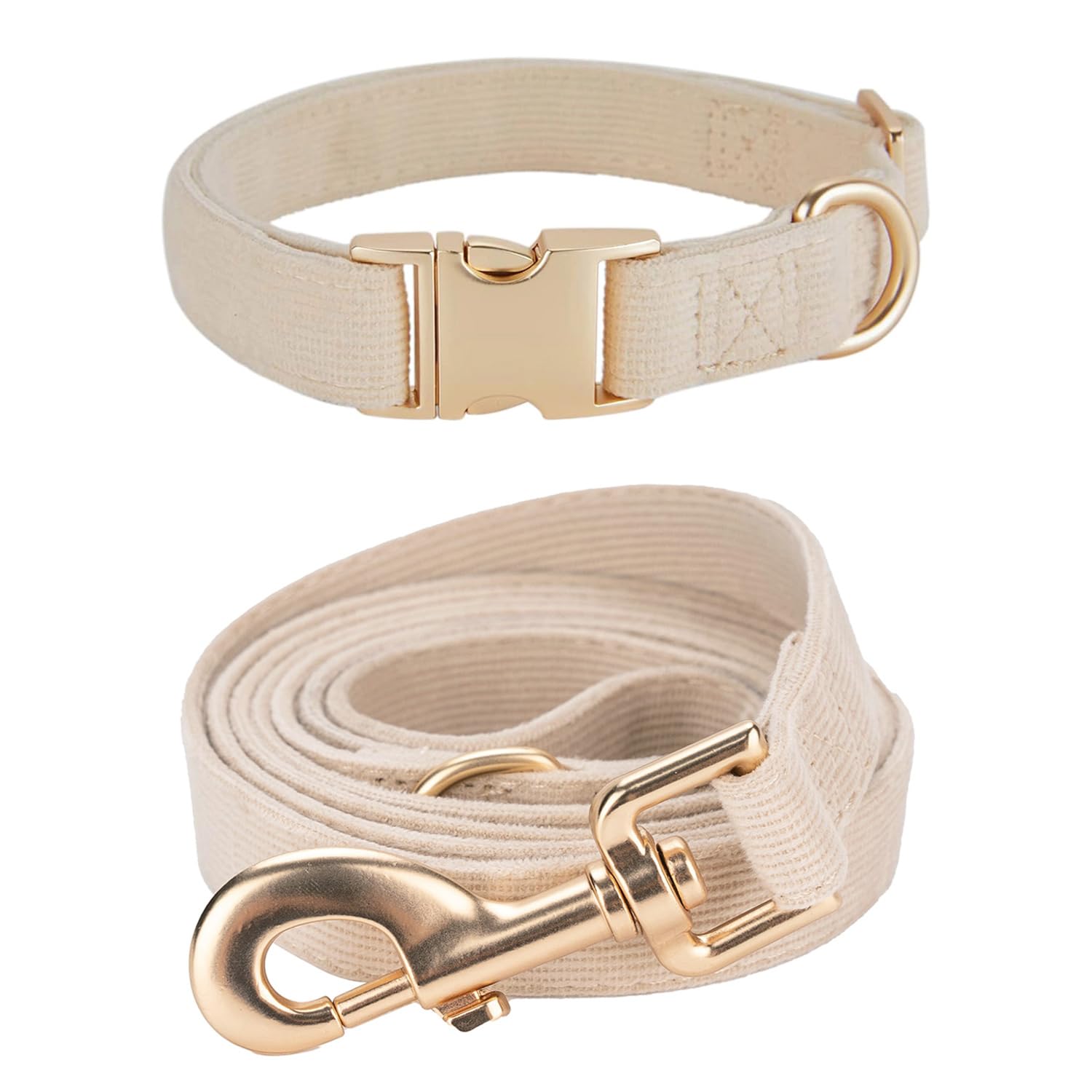 Ewinoom soft corduroy collar closeup shows gentle comfort for sensitive skin