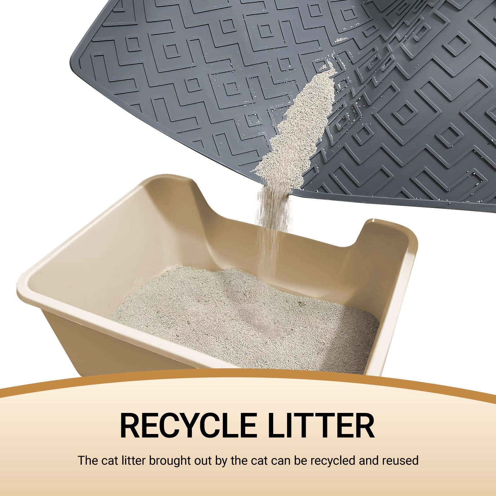 EWX silicone mat helps multi-cat homes stay tidy