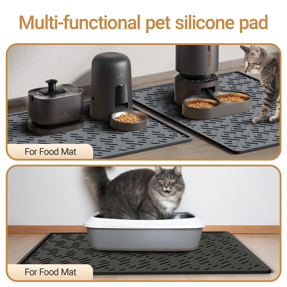 EWX mat protects floors near bowls and busy feeding areas