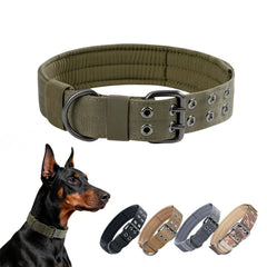 EXCELLENT ELITE SPANKER collar strap close-up shows durable nylon and soft padding for comfort.