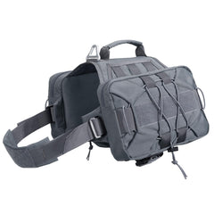 EXCELLENT ELITE SPANKER dog pack front view for secure outdoor hiking