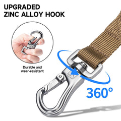 EXCELLENT ELITE SPANKER extendable-length leash showing 49-61 inch range for versatile training.