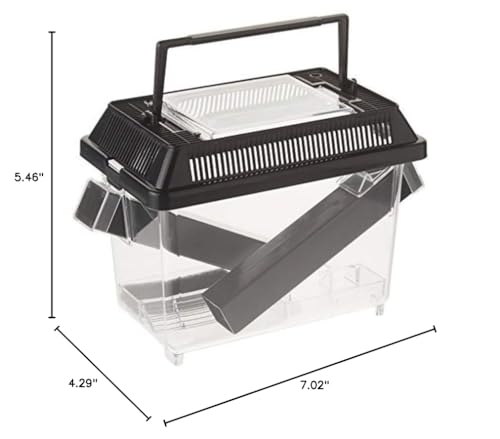 Exo Terra Cricket Pen Small compact footprint fits small enclosures and shelves