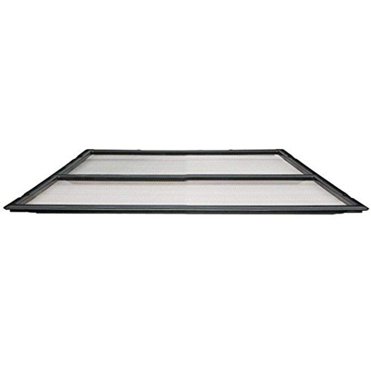 Exo Terra terrarium screen cover front view with secure ventilation