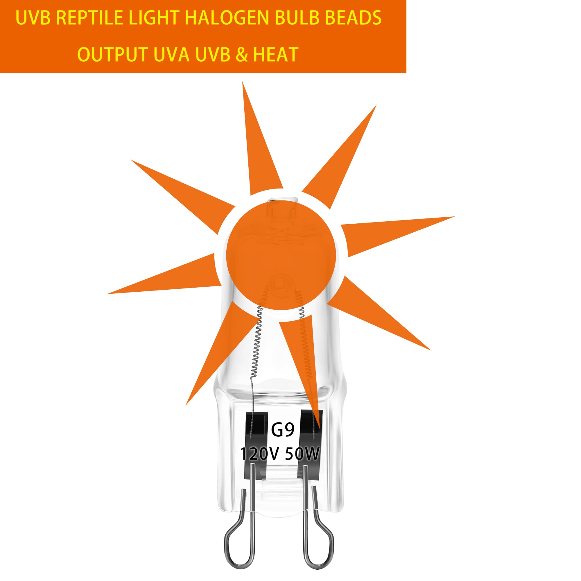 ExoRepti 3-pack UVA UVB halogen bulbs mid-enclosure glow offers appetite support and warmth