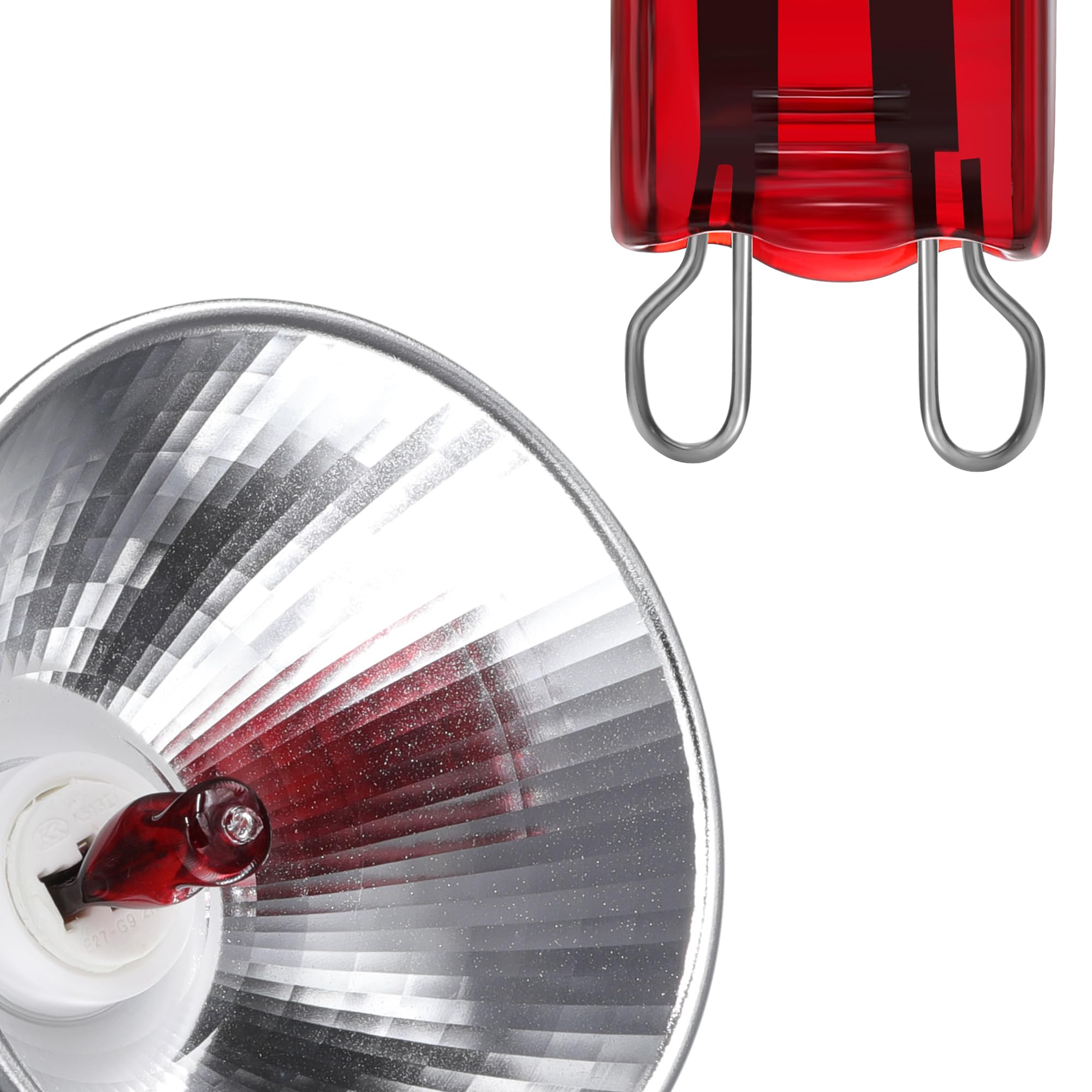 ExoRepti heat lamp with thermostat compatibility enables precise control.