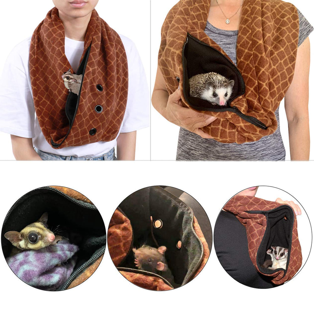 Exotic Nutrition bonding scarf air holes detail ensures safe airflow during wear