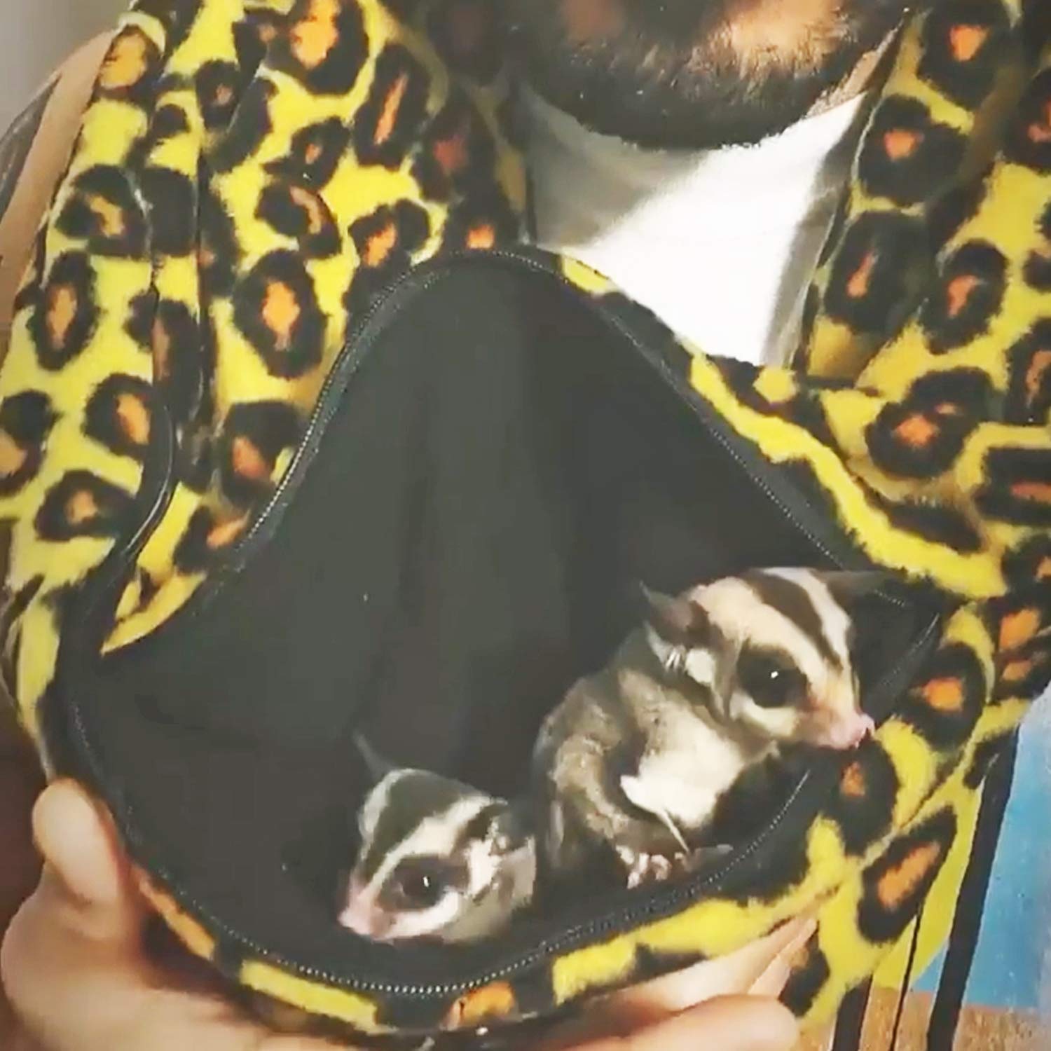 Exotic Nutrition bonding scarf durable material built for daily use with small pets
