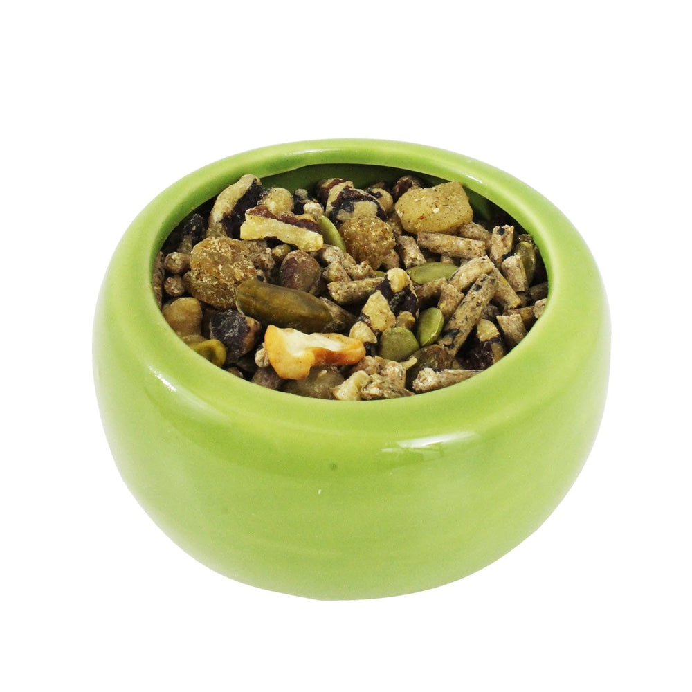 Exotic Nutrition Deluxe Squirrel Diet varied nuts support diverse foraging and enrichment.