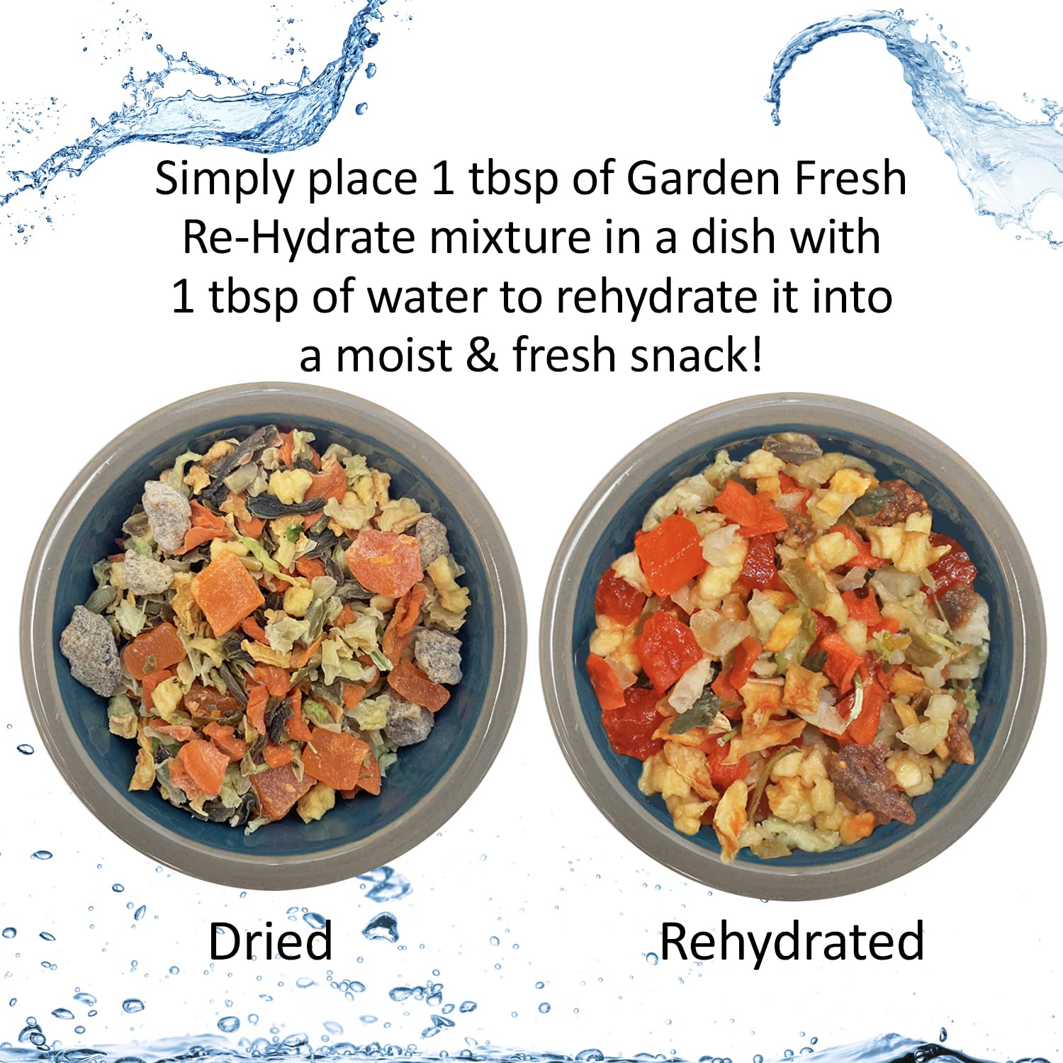 Exotic Nutrition Garden Fresh Re-Hydrate greens and squash in the blend