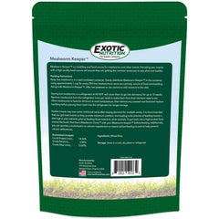 Exotic Nutrition Mealworm Keeper feeding tray keeps worms organized for efficient feeding.