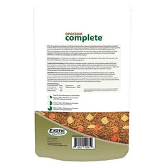 Exotic Nutrition Opossum Complete fruit variety in mix supports a varied diet.