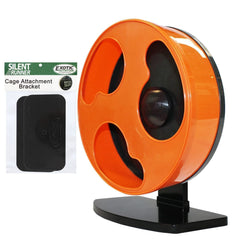 Exotic Nutrition Silent Runner 12-inch wheel front view shows whisper-quiet operation for small pets