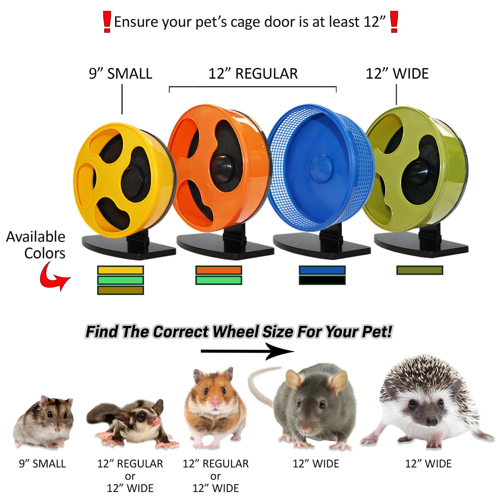 Exotic Nutrition Silent Runner Wheel disassembled design makes deep cleaning quick and thorough.