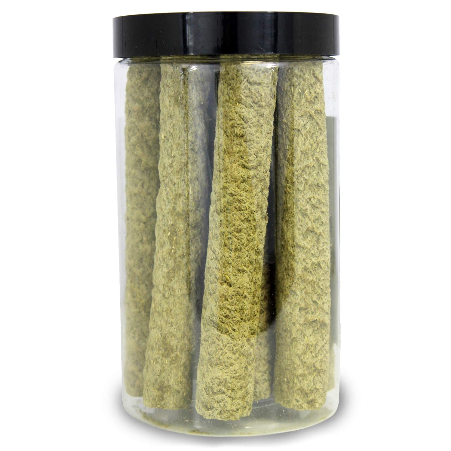 Exotic Nutrition Timothy Puff Sticks guinea pig enjoying crunchy snack