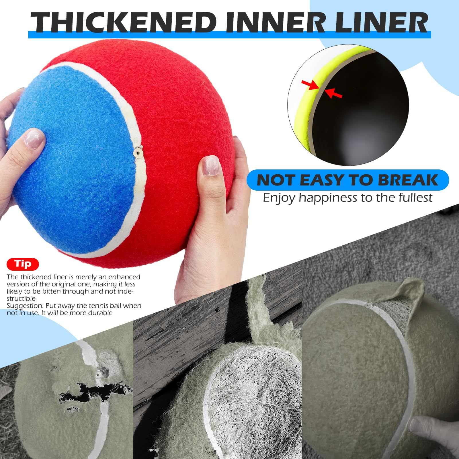 EXPAWLORER ball in action during outdoor dog training session