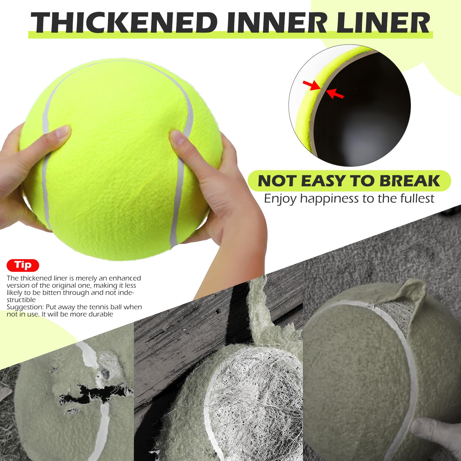 EXPAWLORER durable rubber and fiber cloth construction withstands long chews.