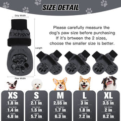 EXPAWLORER anti-slip pattern enhances traction on smooth floors