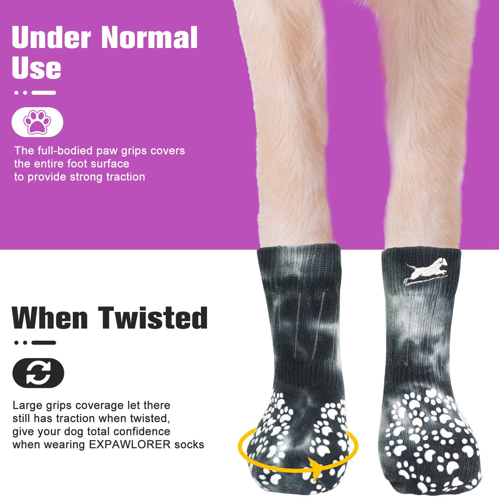 Expawlorer anti-lick socks help cover paws to discourage licking.