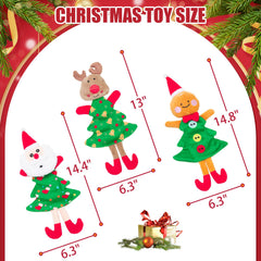 EXPAWLORER Christmas Moose toy offers crinkle sounds for festive fetch and curiosity.
