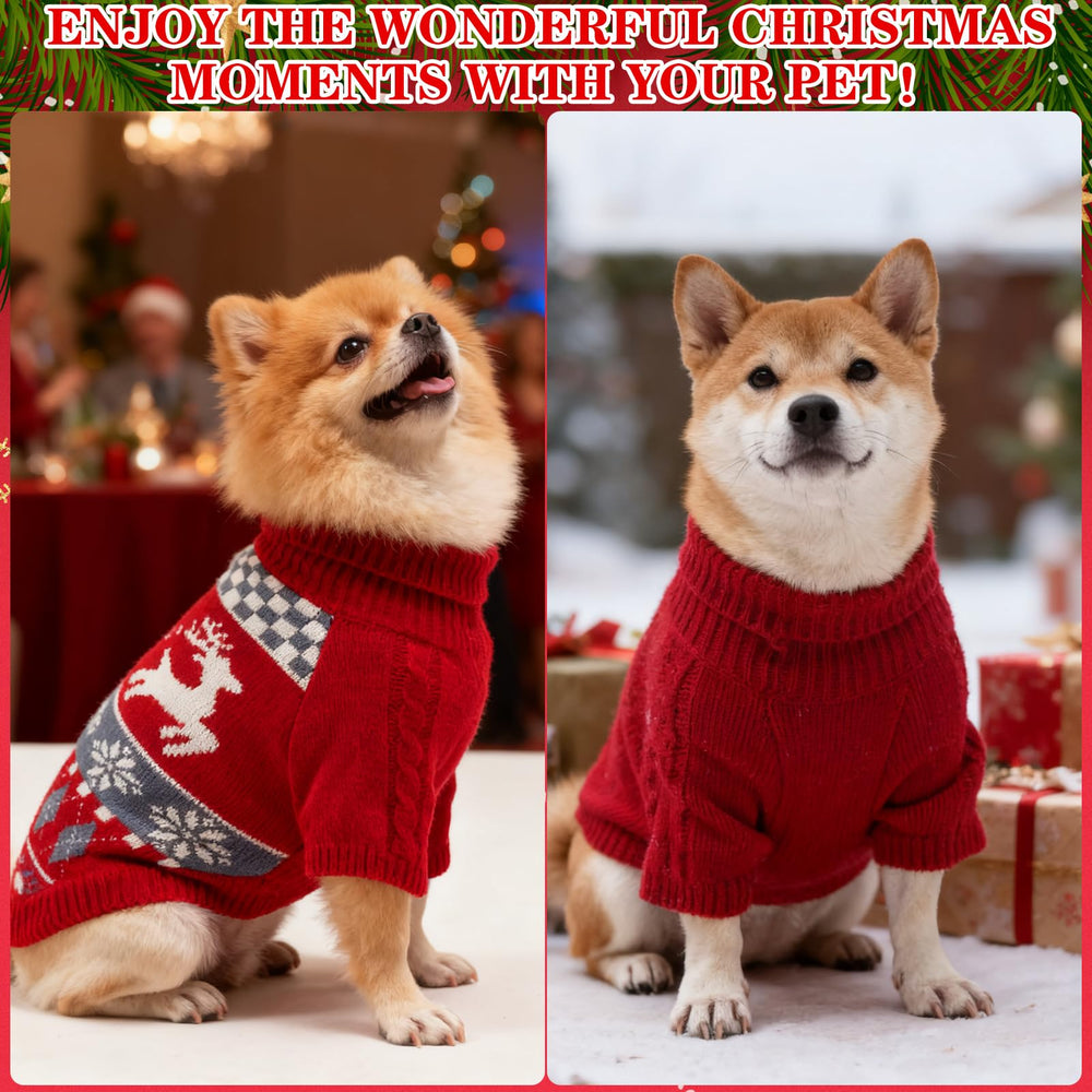 EXPAWLORER dog Christmas sweater warmth test proves durable, everyday-wear comfort.