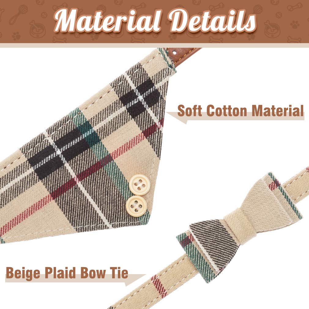 EXPAWLORER dog-collar-bandana-plaid stylish pet accessory