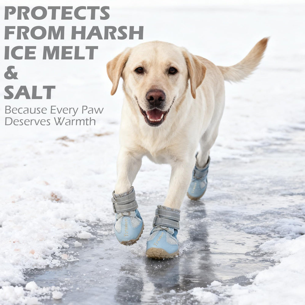 EXPAWLORER rubber non-slip soles deliver reliable traction on wet or slippery surfaces.
