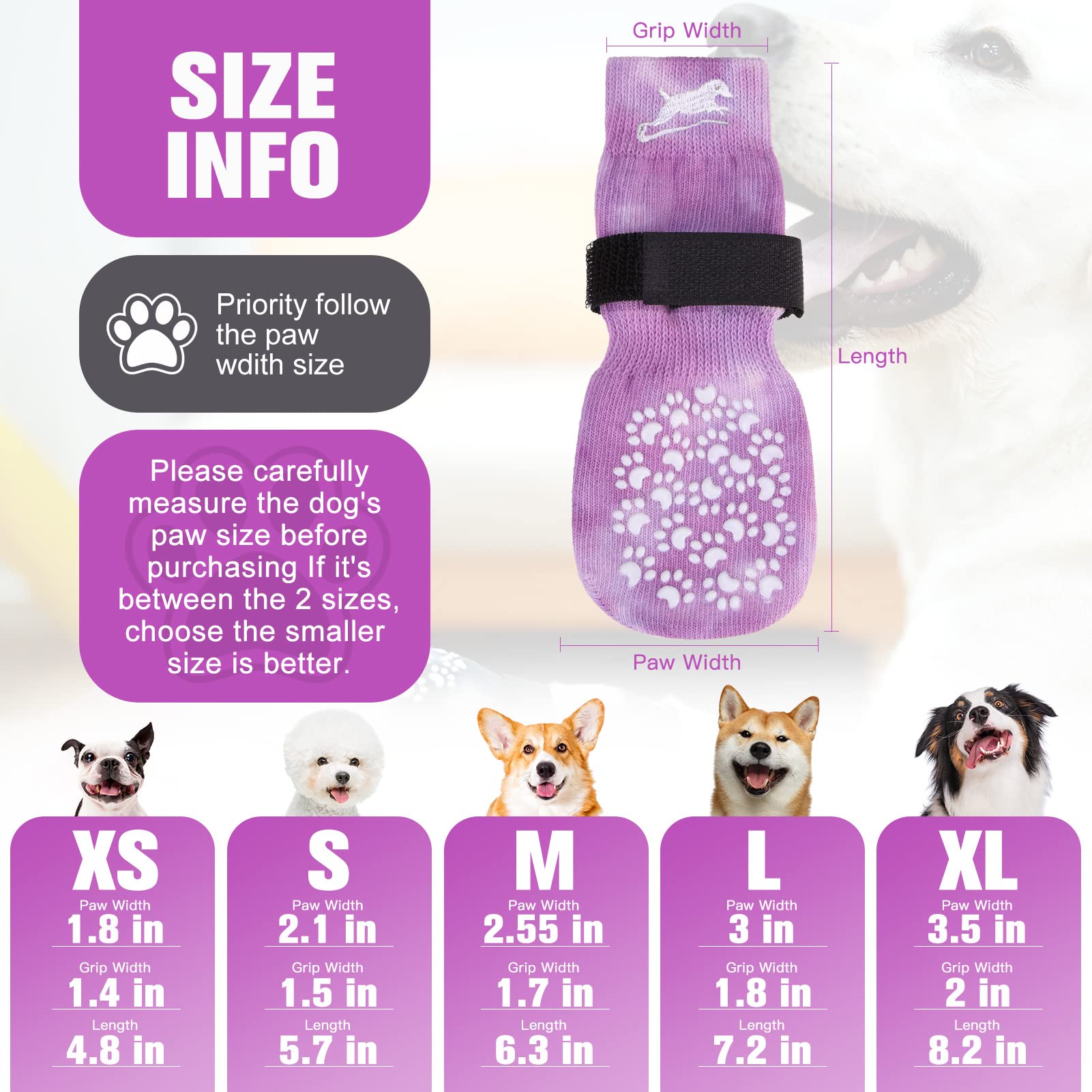 EXPAWLORER dog shoes provide hardwood floor traction for seniors