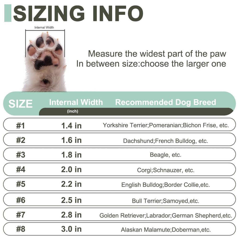 EXPAWLORER dog shoes waterproof-non-slip sole protects paws in wet conditions
