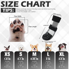 EXPAWLORER dog socks elastic comfort fit for easy movement.