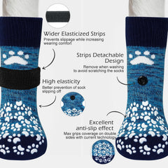 EXPAWLORER dog socks protect paws from hot pavement during strolls.