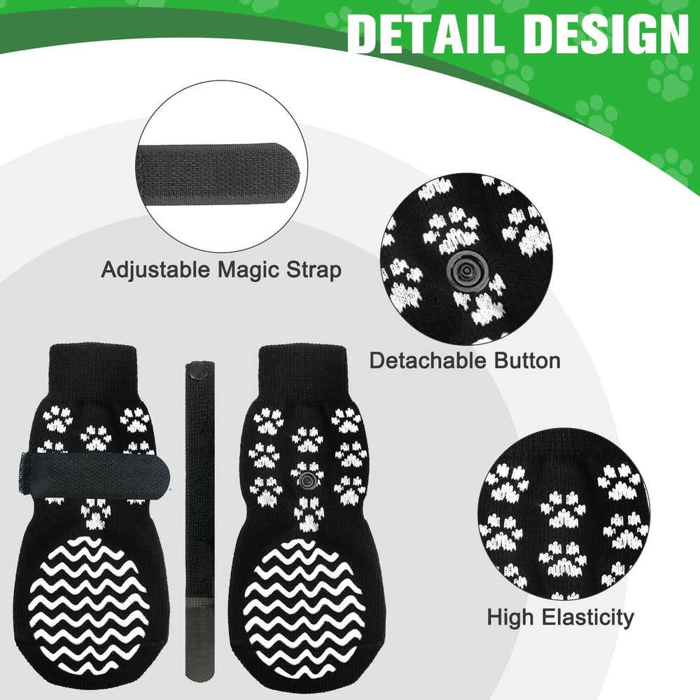 EXPAWLORER paw-protection socks shield paws from rough surfaces.