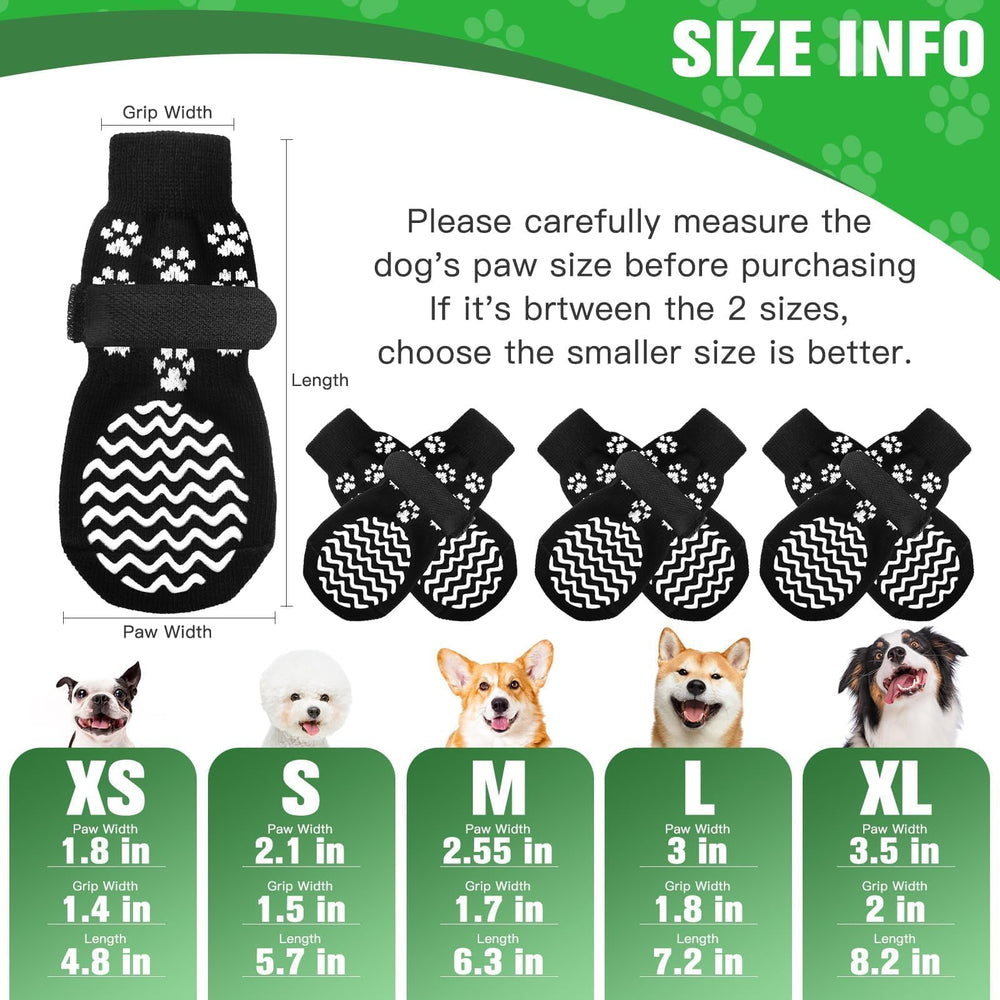 EXPAWLORER dog socks winter-booties protect paws in snow and cold.