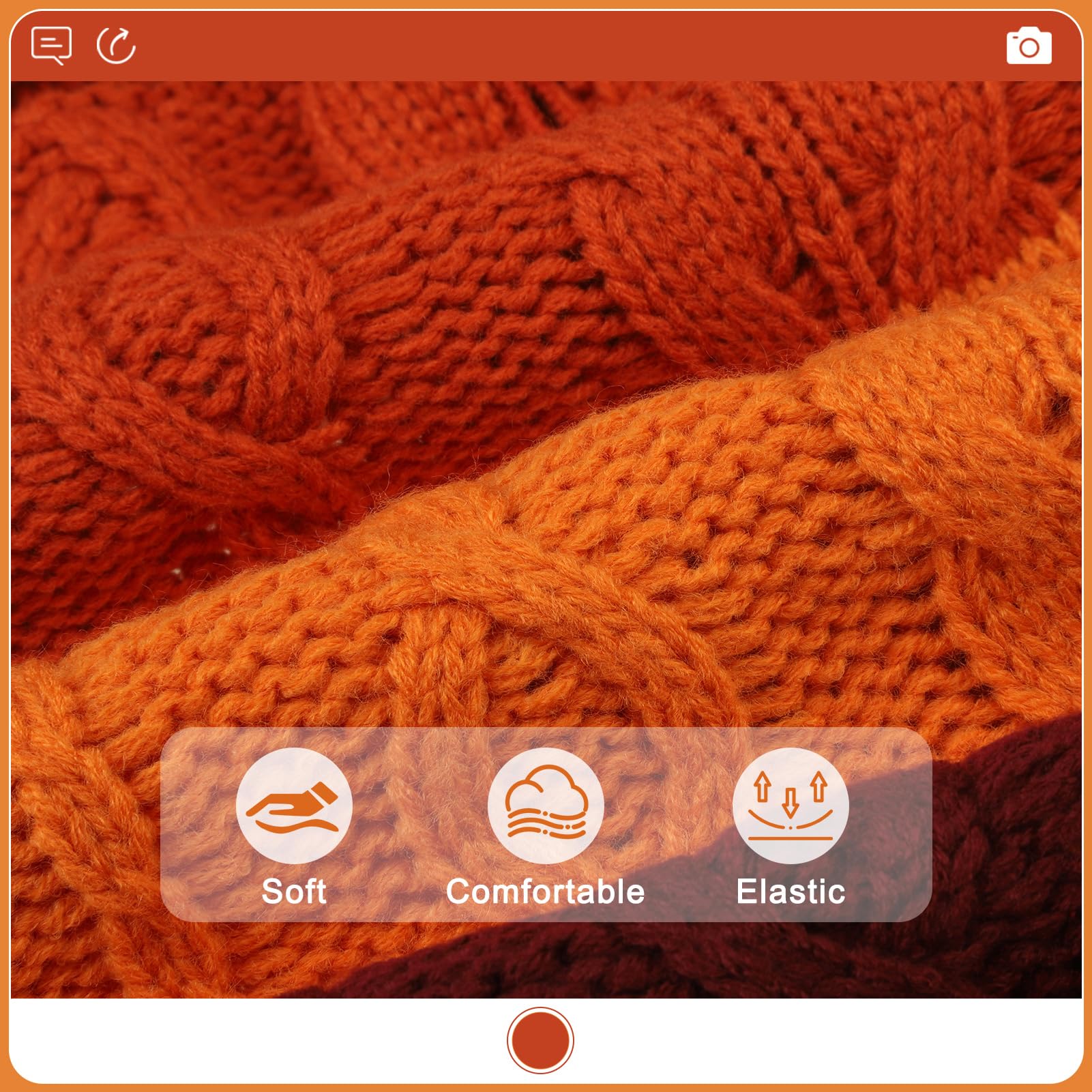EXPAWLORER dog sweater turtleneck detail highlights added warmth and easy fit