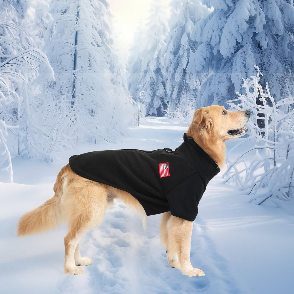 EXPAWLORER dog winter coat size chart helping customers choose the right fit