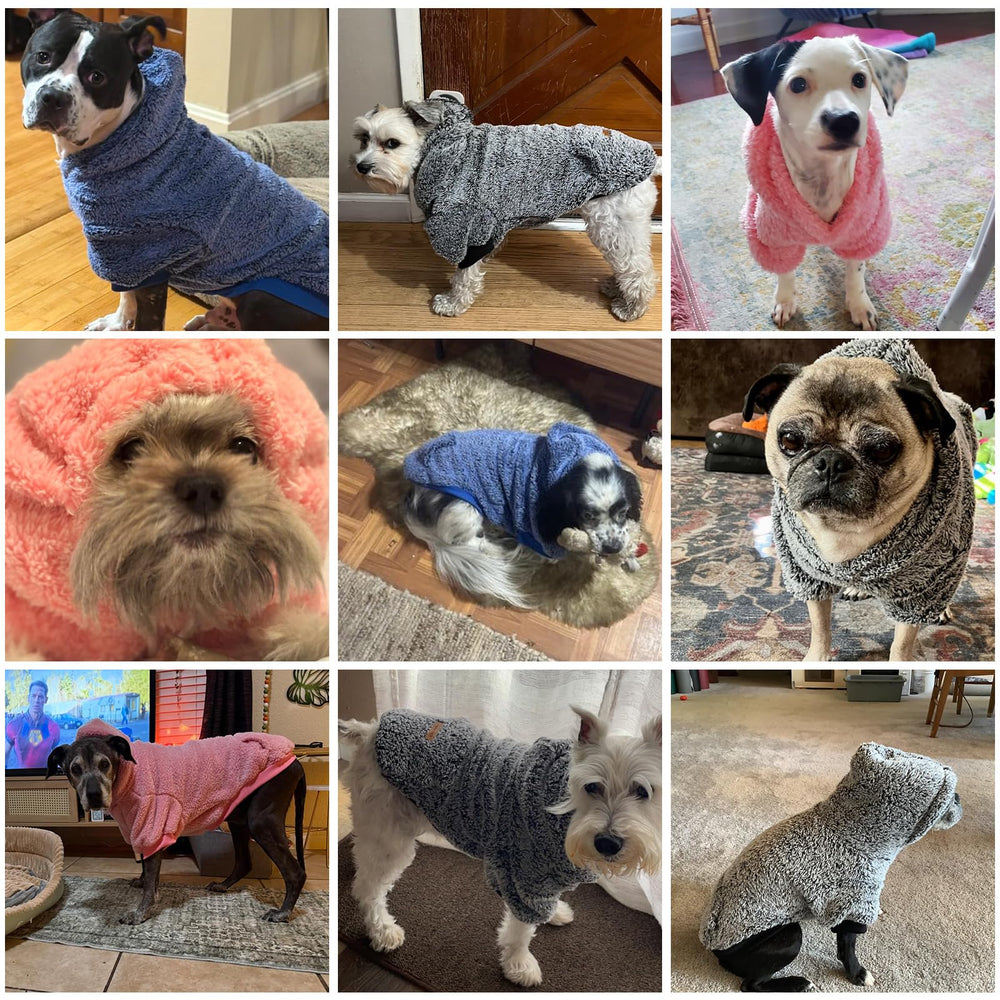 EXPAWLORER fuzzy dog sweater care: machine washable and durable yet soft