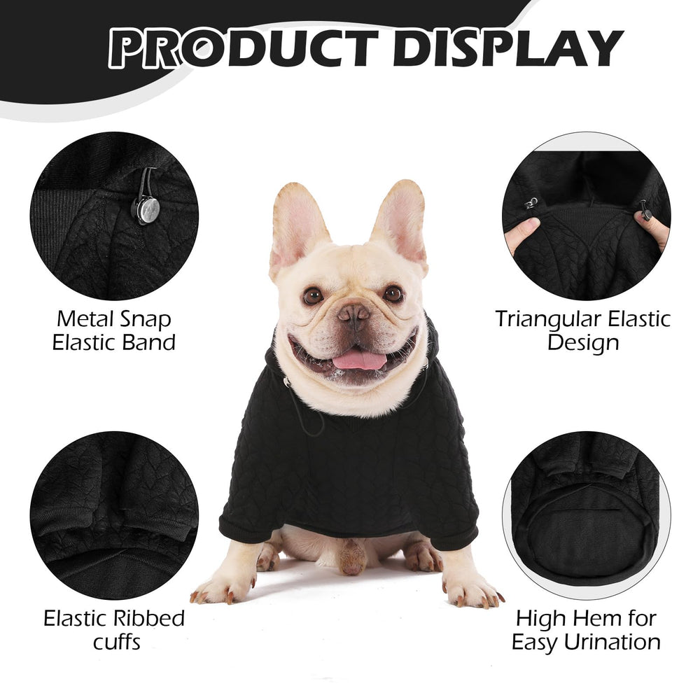 EXPAWLORER hoodie raglan sleeves provide freedom of movement for pets.