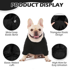 EXPAWLORER hoodie raglan sleeves provide freedom of movement for pets.